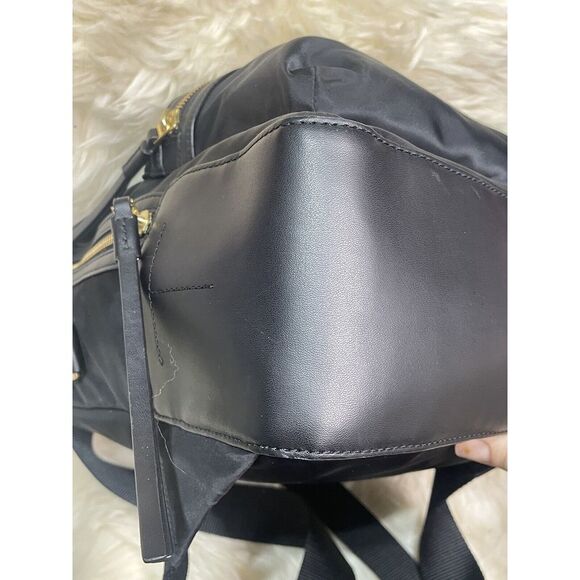 Tory Burch Black Nylon Full Size Back Pack - Picture 6 of 9